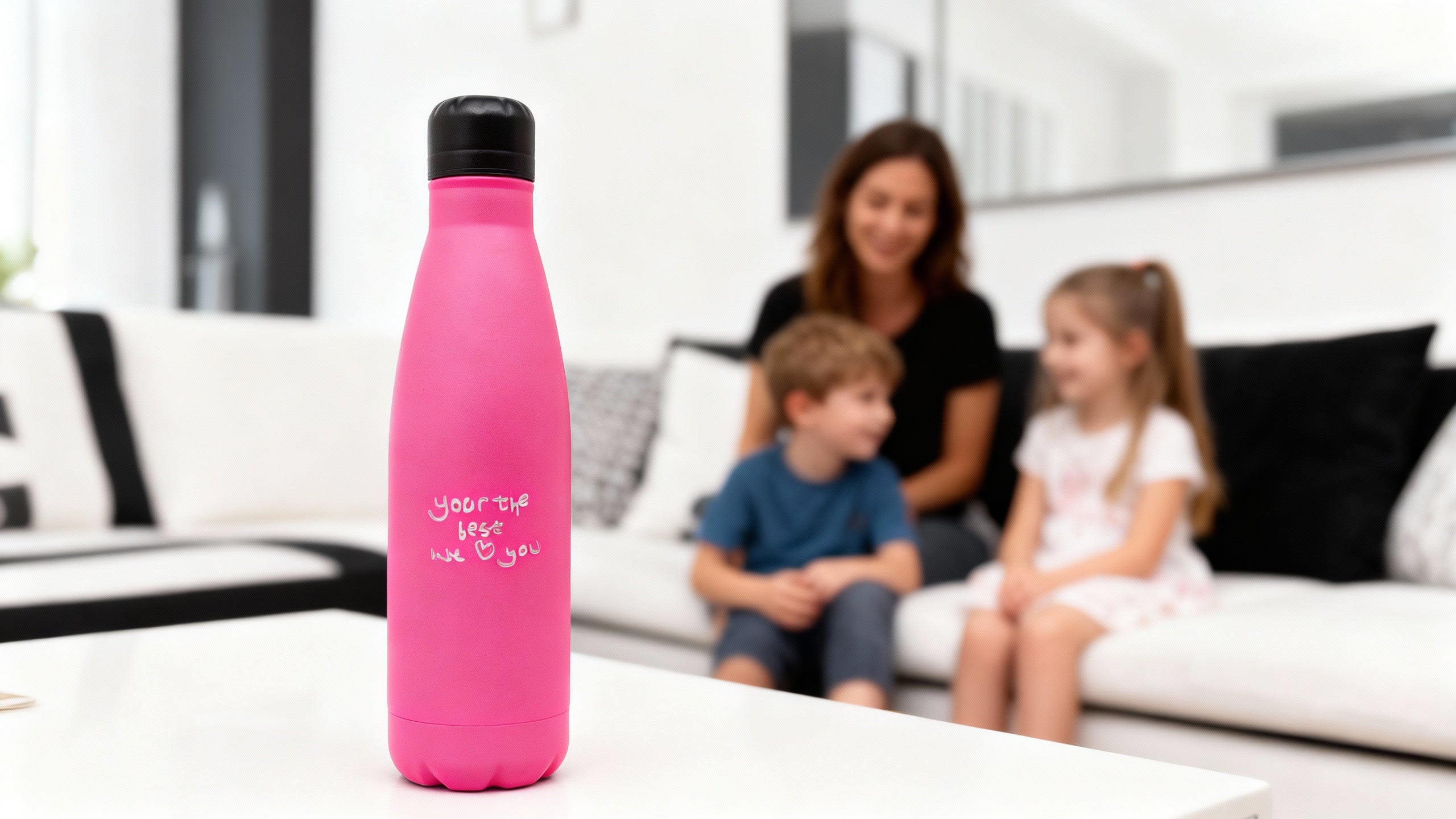 All You Need Is Imagination Turn Handwritten Artwork Into a Personalised Bottle