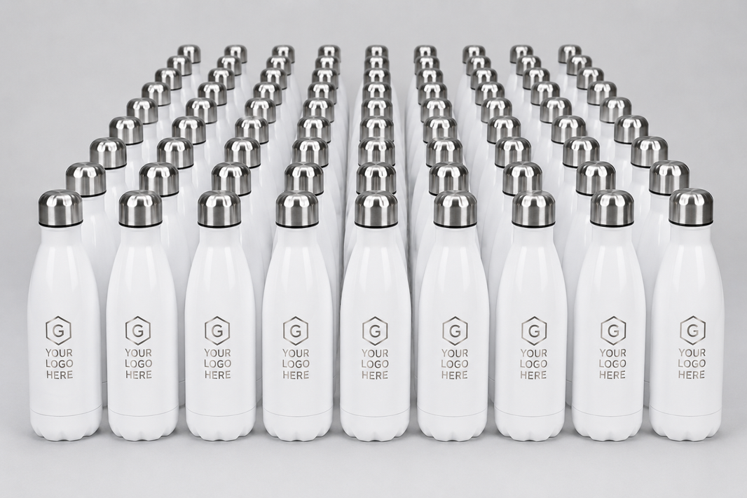 Personalised White Stainless Steel Water Bottles: The Premium Choice for Corporate Branding and Bulk Orders