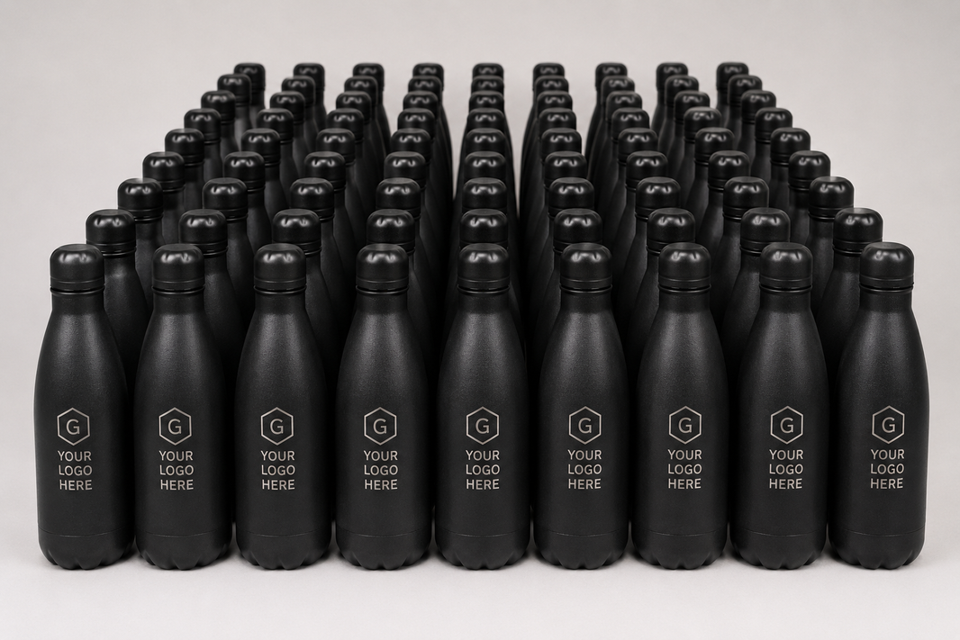 Why Black Personalised Water Bottles Are the Gold Standard for Corporate Gifts and Business Branding