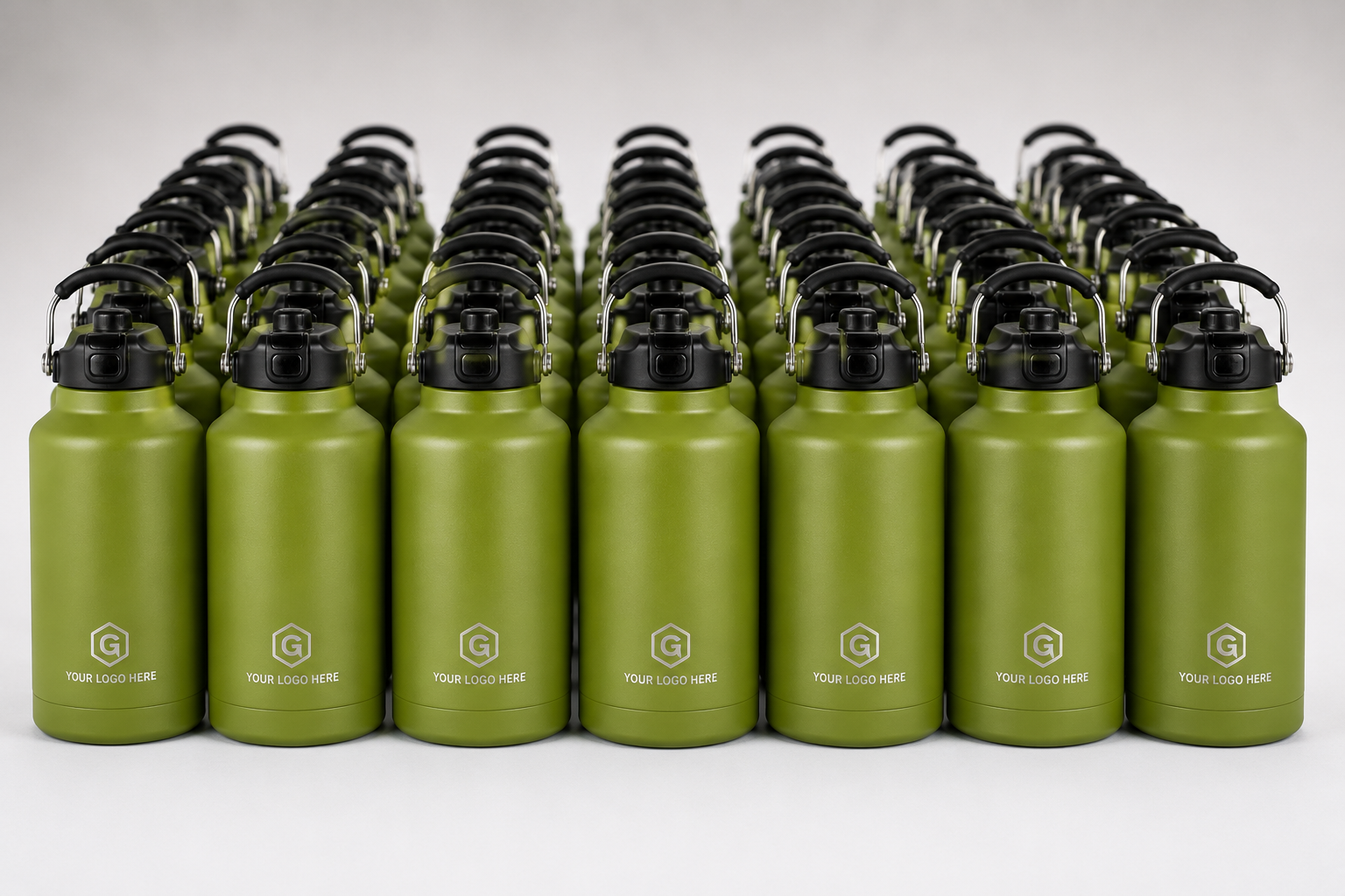 Forest Green Personalised Water Bottles: The Premium Corporate Gift That Reflects Sustainability and Style