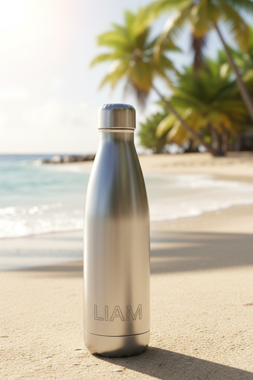 Personalised Water Bottles for Holidays & Travel – The Perfect Summer Essential