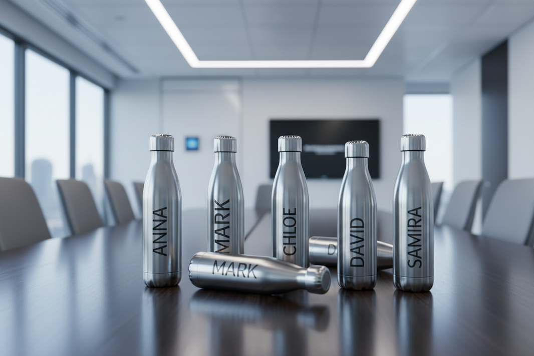 Why Personalised Water Bottles Are the Perfect Corporate Event Gift