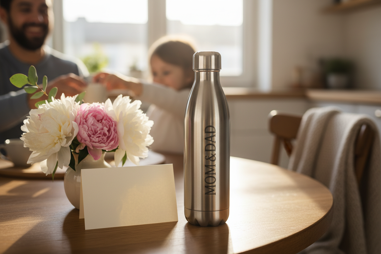 The Perfect Mother’s Day and Father’s Day Gift: Personalised Stainless Steel Water Bottles