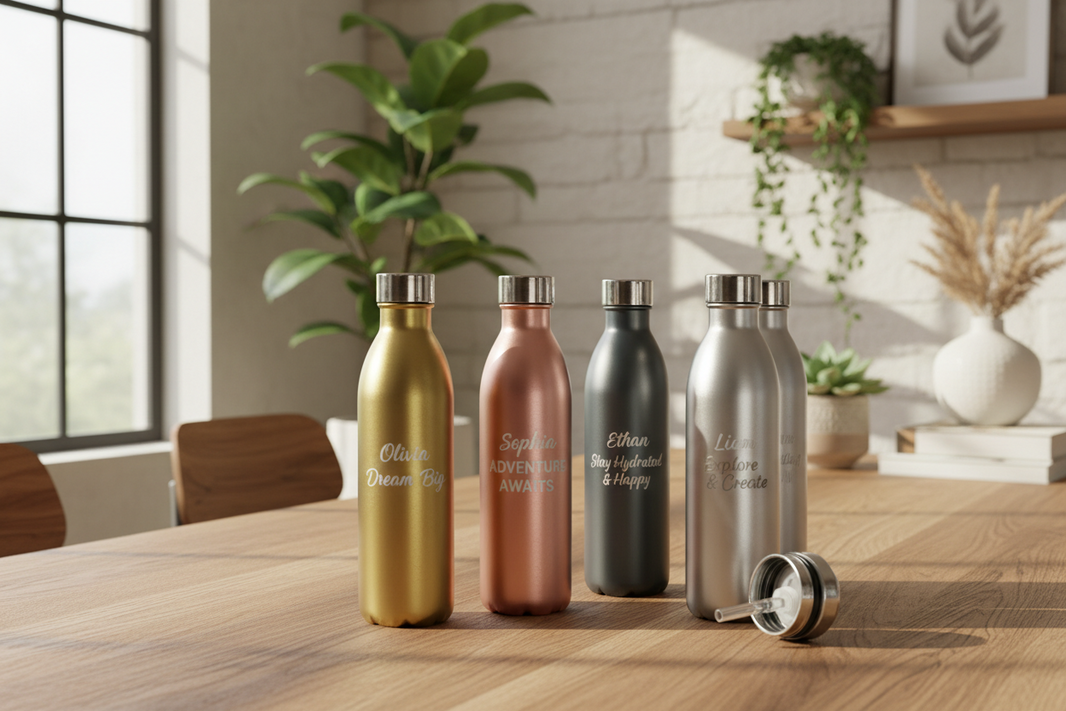 Why Personalised Water Bottles from Willys Bottles Are Better Than Marketplace Alternatives