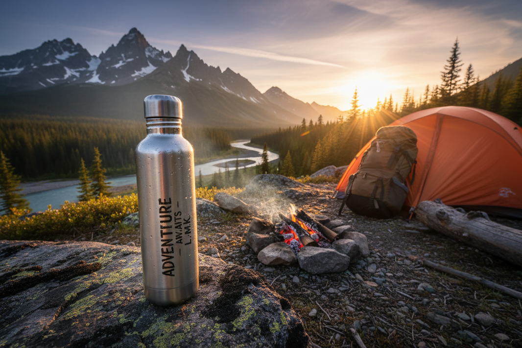 Camping & Outdoor Adventures: Why You Need a Personalised Water Bottle
