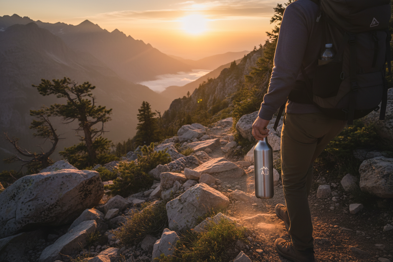 Best Personalised Water Bottles for Hiking and Outdoor Adventures in the UK