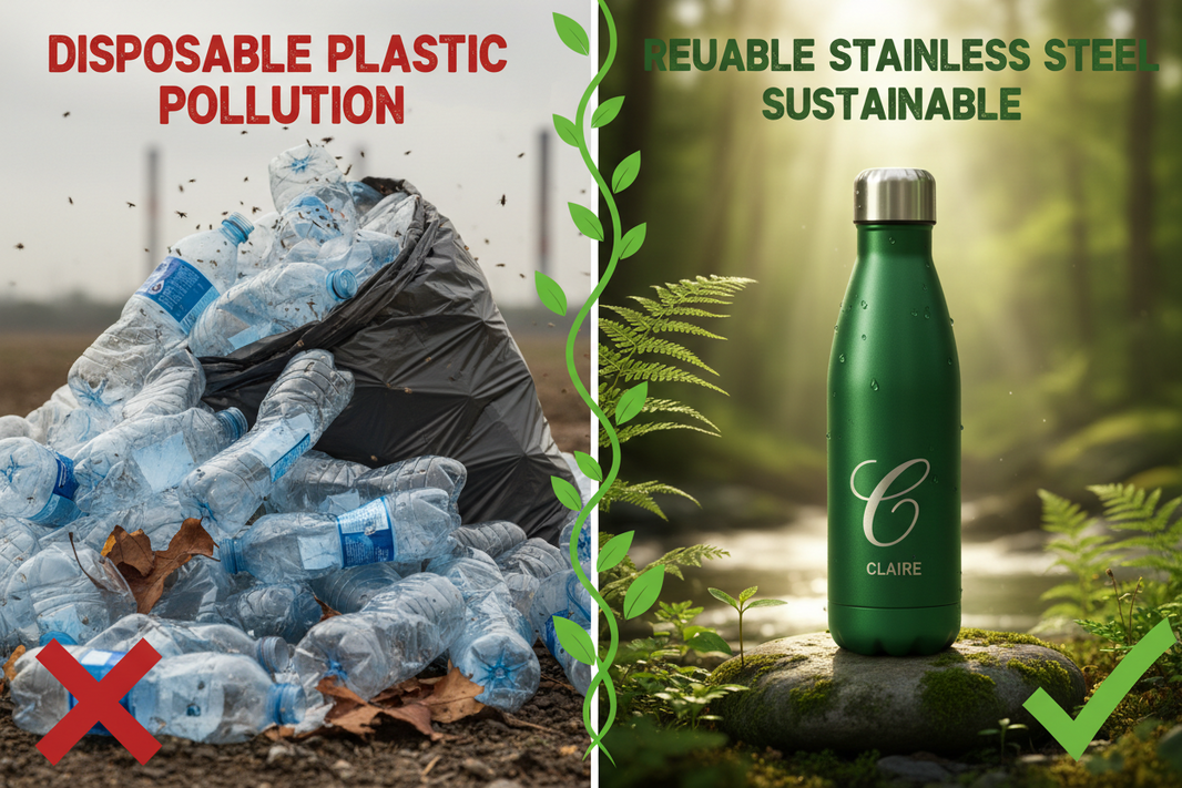 Why Stainless Steel Water Bottles Are Better Than Plastic Bottles