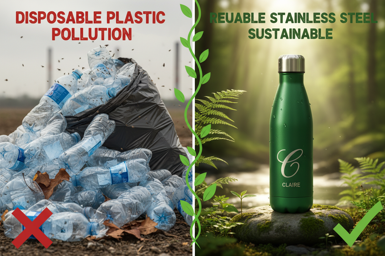 Why Stainless Steel Water Bottles Are Better Than Plastic Bottles