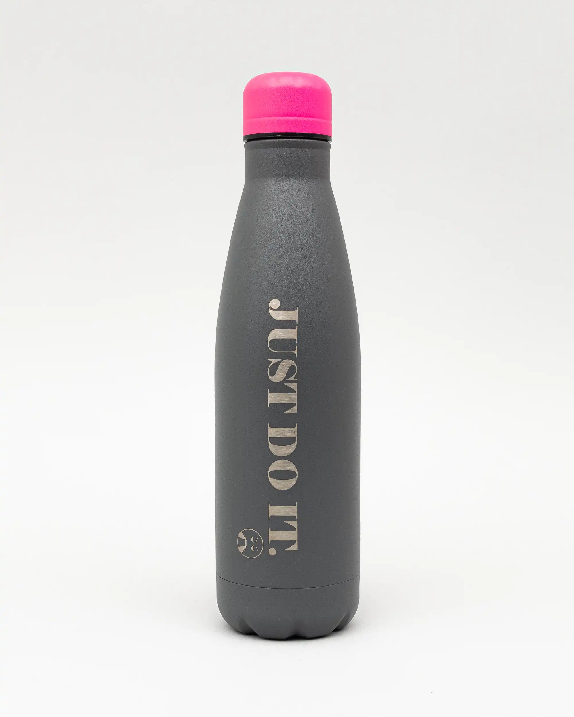 Grey Personalised Stainless Steel Water Bottle – 500ml | Versai