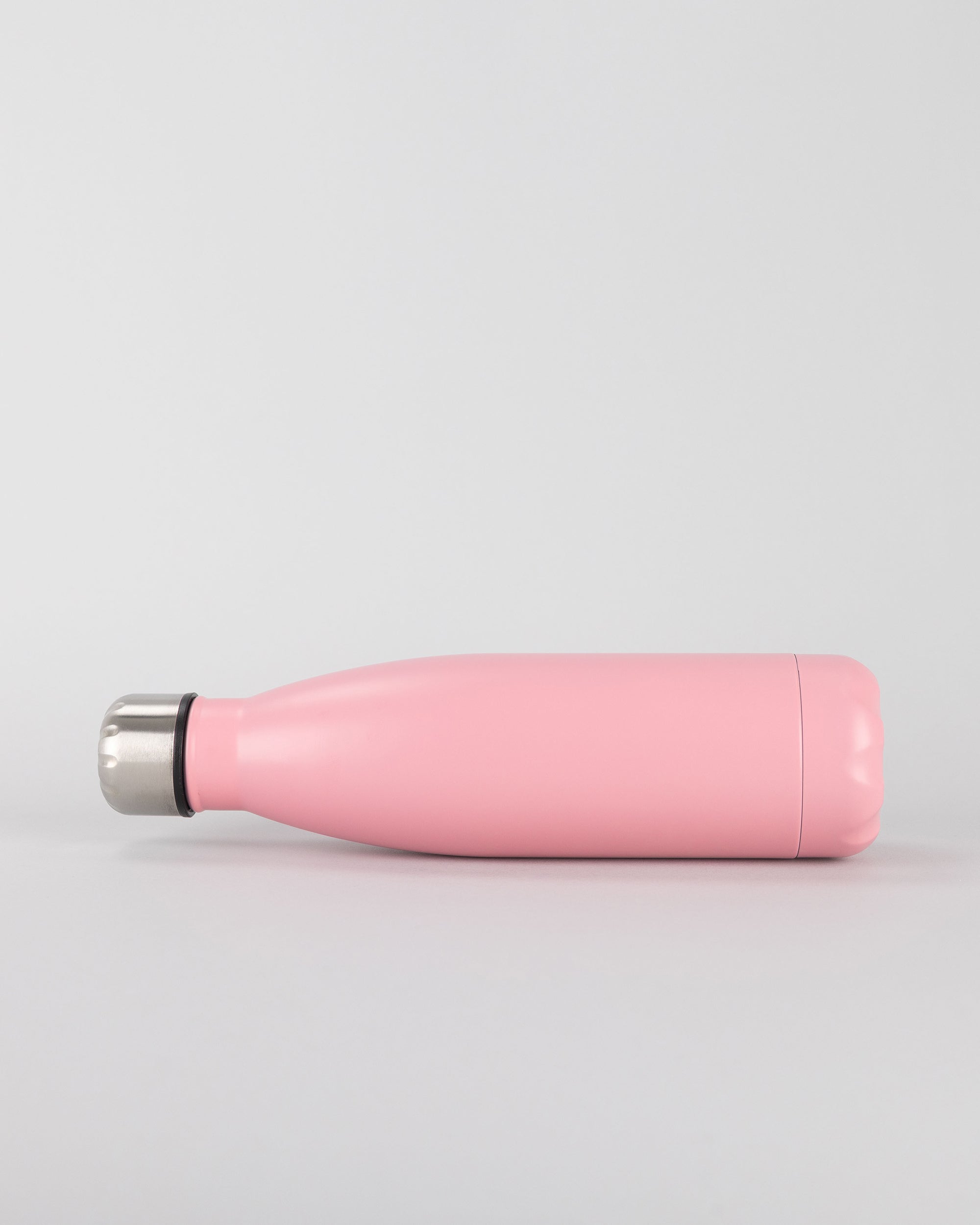 Personalised Stainless Steel Cola Shape Water Bottle - 500ml - Pink