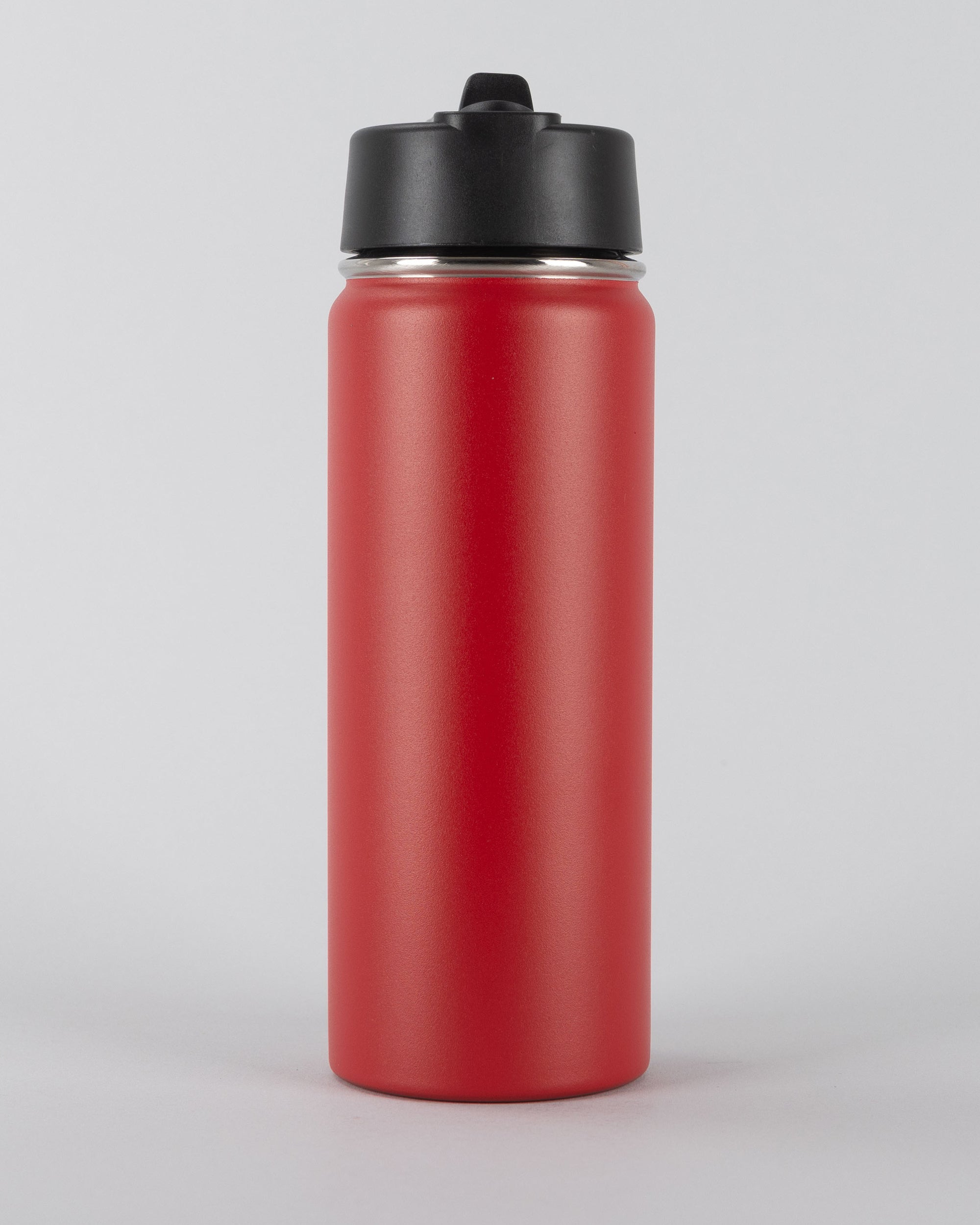 Red Hydra Straw — Personalised Stainless Steel Flip Straw Bottle (18oz / 22oz / 32oz)