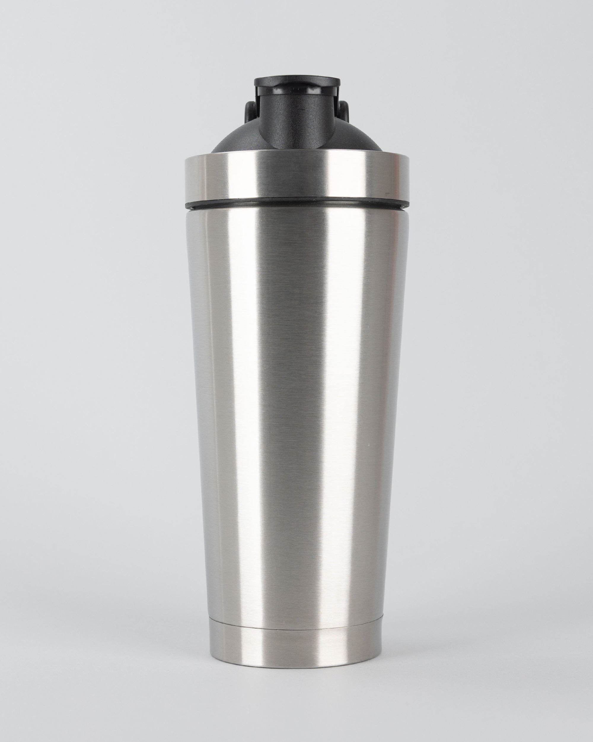 Silver Personalised Stainless Steel Protein Shaker Bottle — 550ml / 750ml