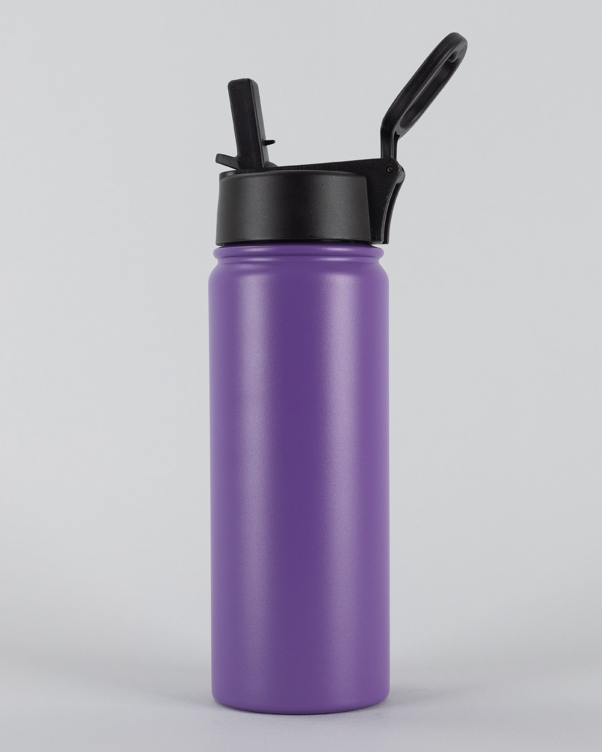 Purple Hydra Straw — Personalised Stainless Steel Flip Straw Bottle (18oz / 22oz / 32oz)
