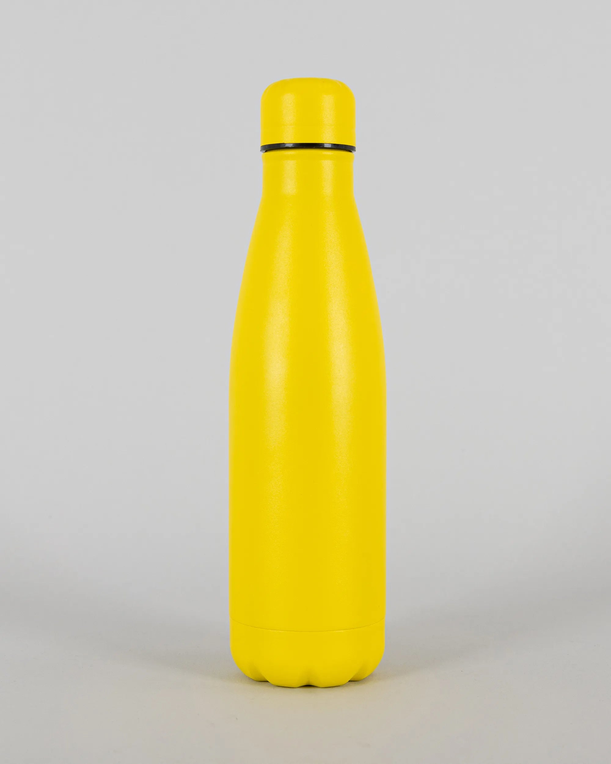 Yellow Personalised Stainless Steel Water Bottle – 500ml | Versai