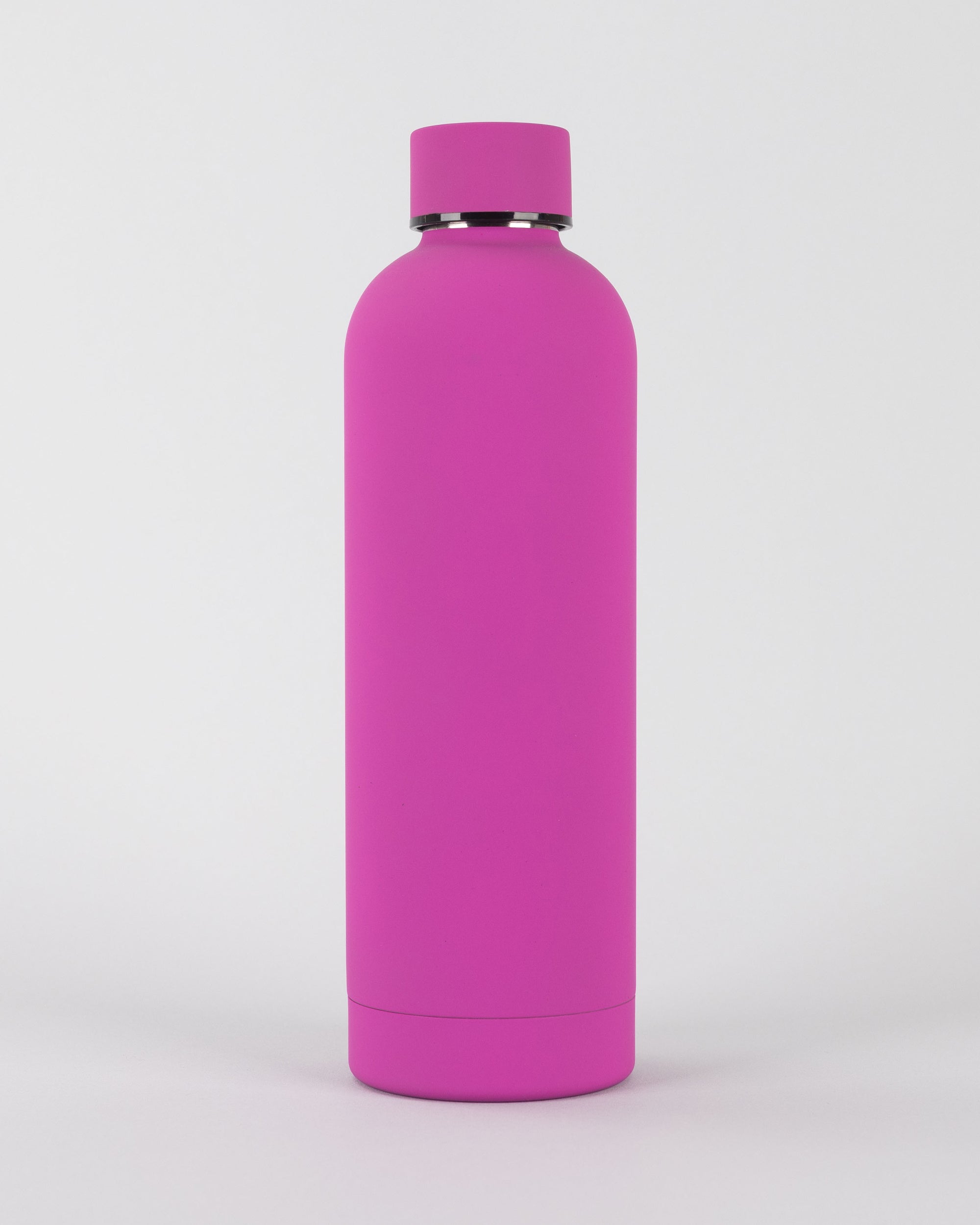 Personalised Stainless Steel EasyPour Water Bottle - 500ml & 750ml - Hot Pink