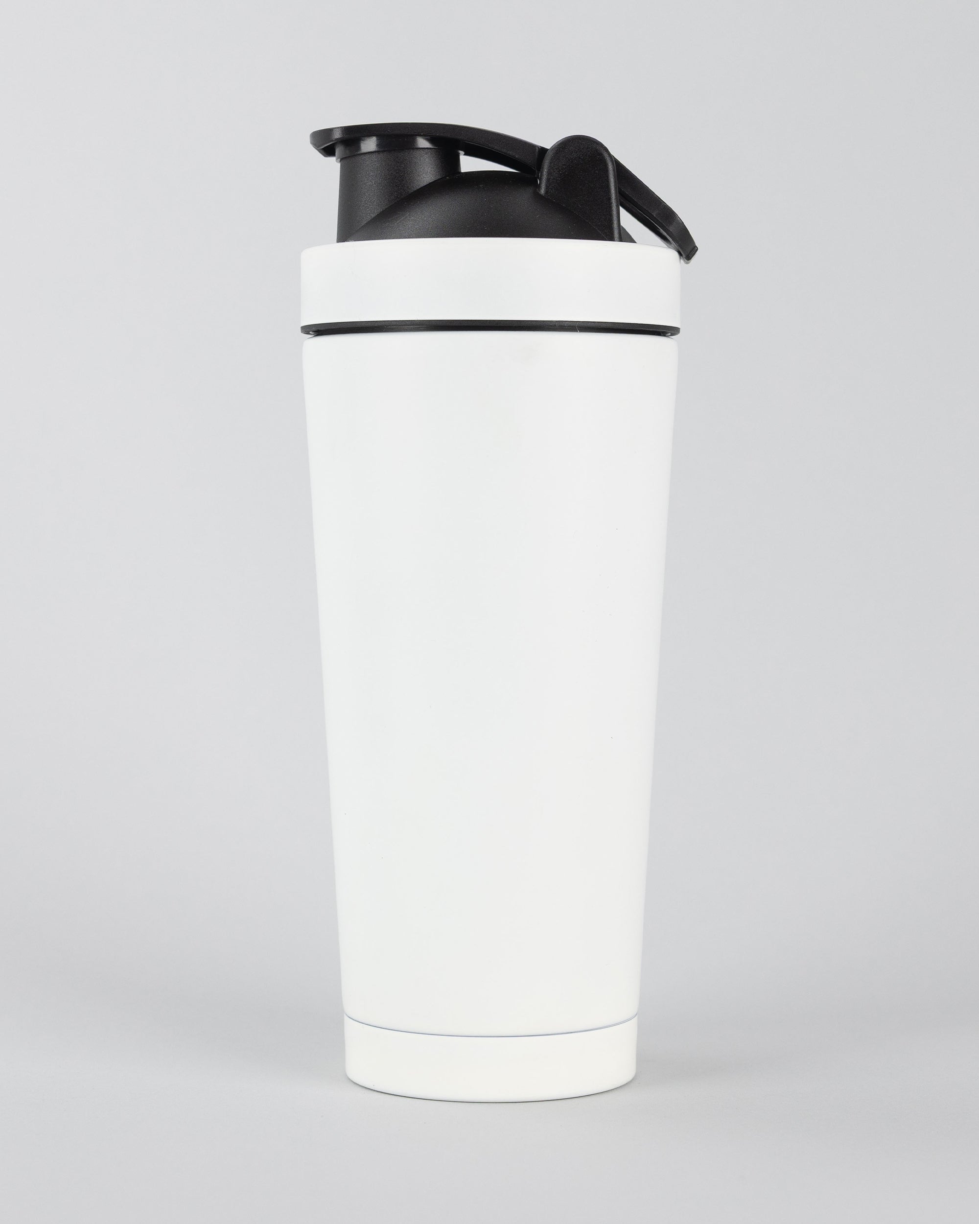 White Personalised Protein Shaker Bottle — 550ml / 750ml