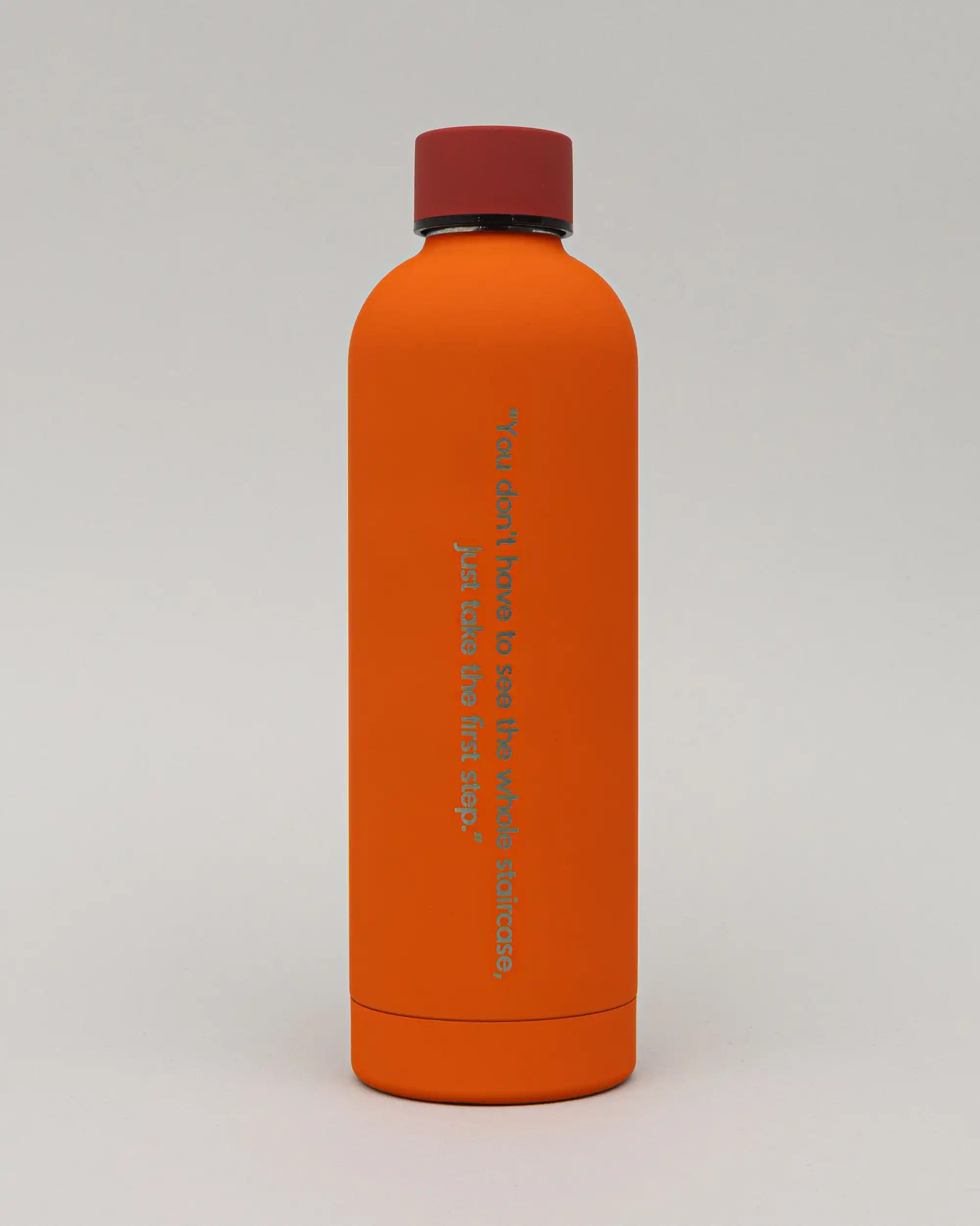 Personalised Stainless Steel EasyPour Water Bottle - 500ml & 750ml - Orange