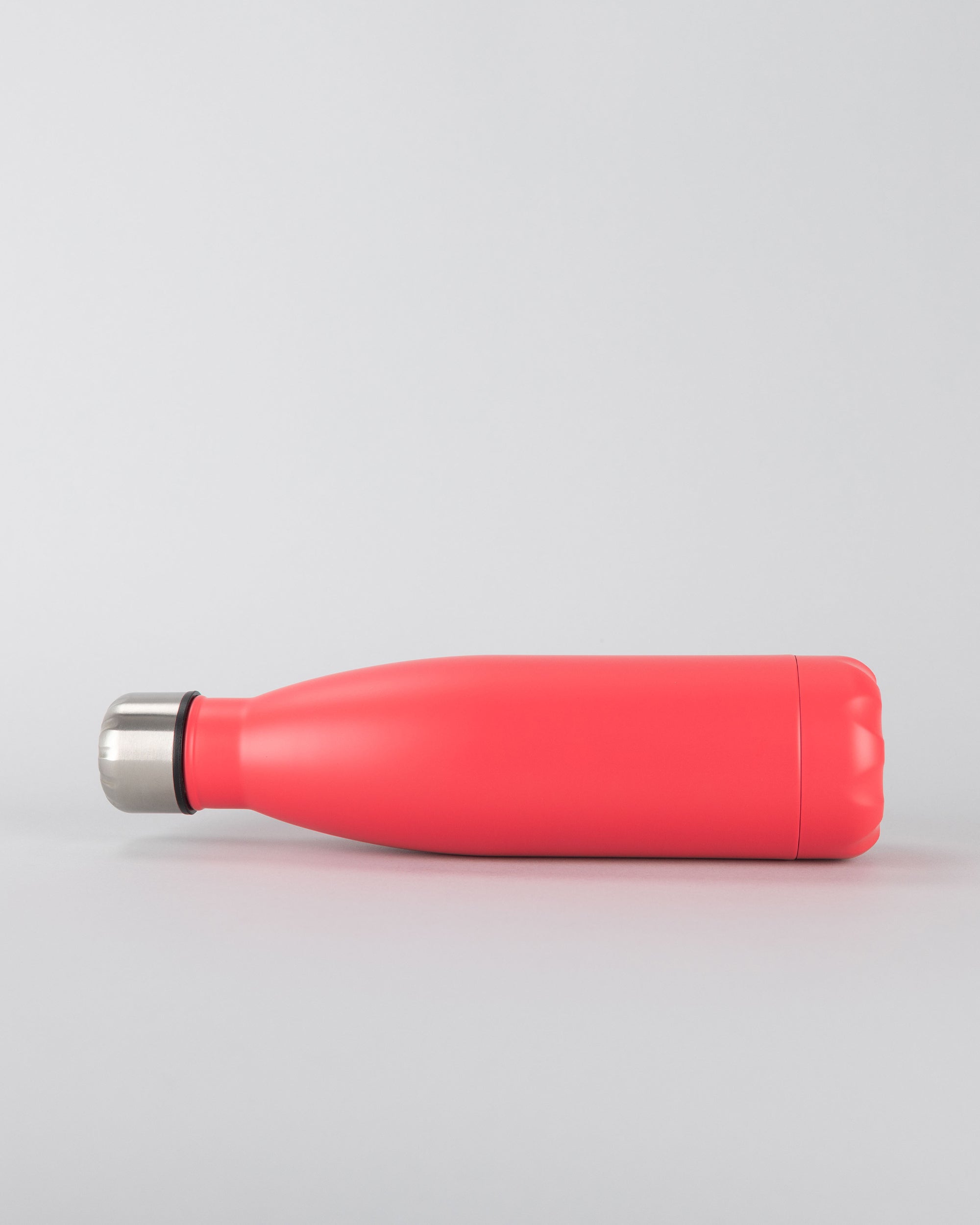 Personalised Stainless Steel Cola Shape Water Bottle - 500ml - Hot Pink