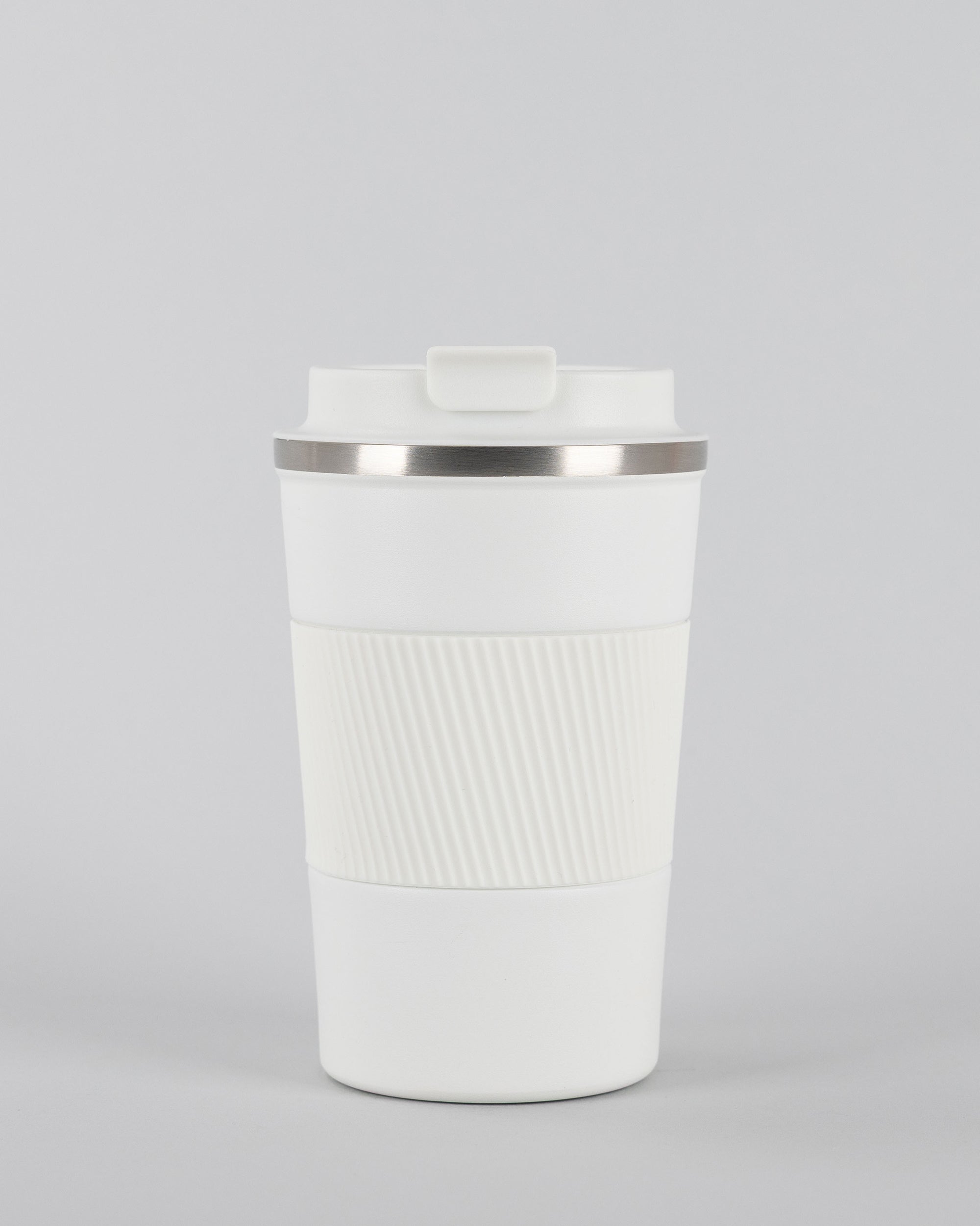 Personalised Stainless Steel Coffee Cup – 380ml & 510ml | Double-Walled Travel Mug with Leakproof Lid