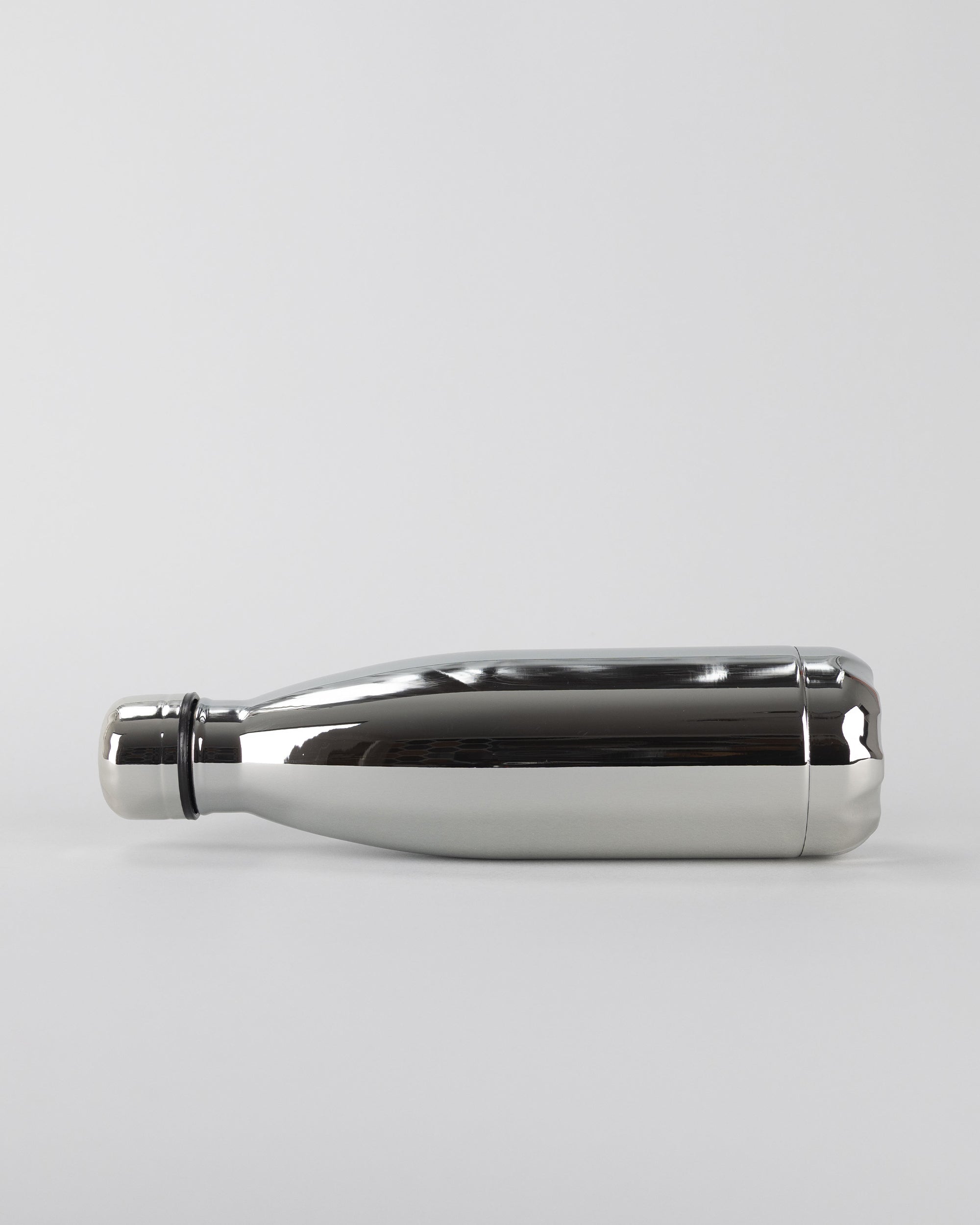 Chrome Personalised Stainless Steel Water Bottle – 500ml & 750ml | Double-Walled Insulated Flask | Keeps Drinks Hot or Cold for Hours | Willys Bottles