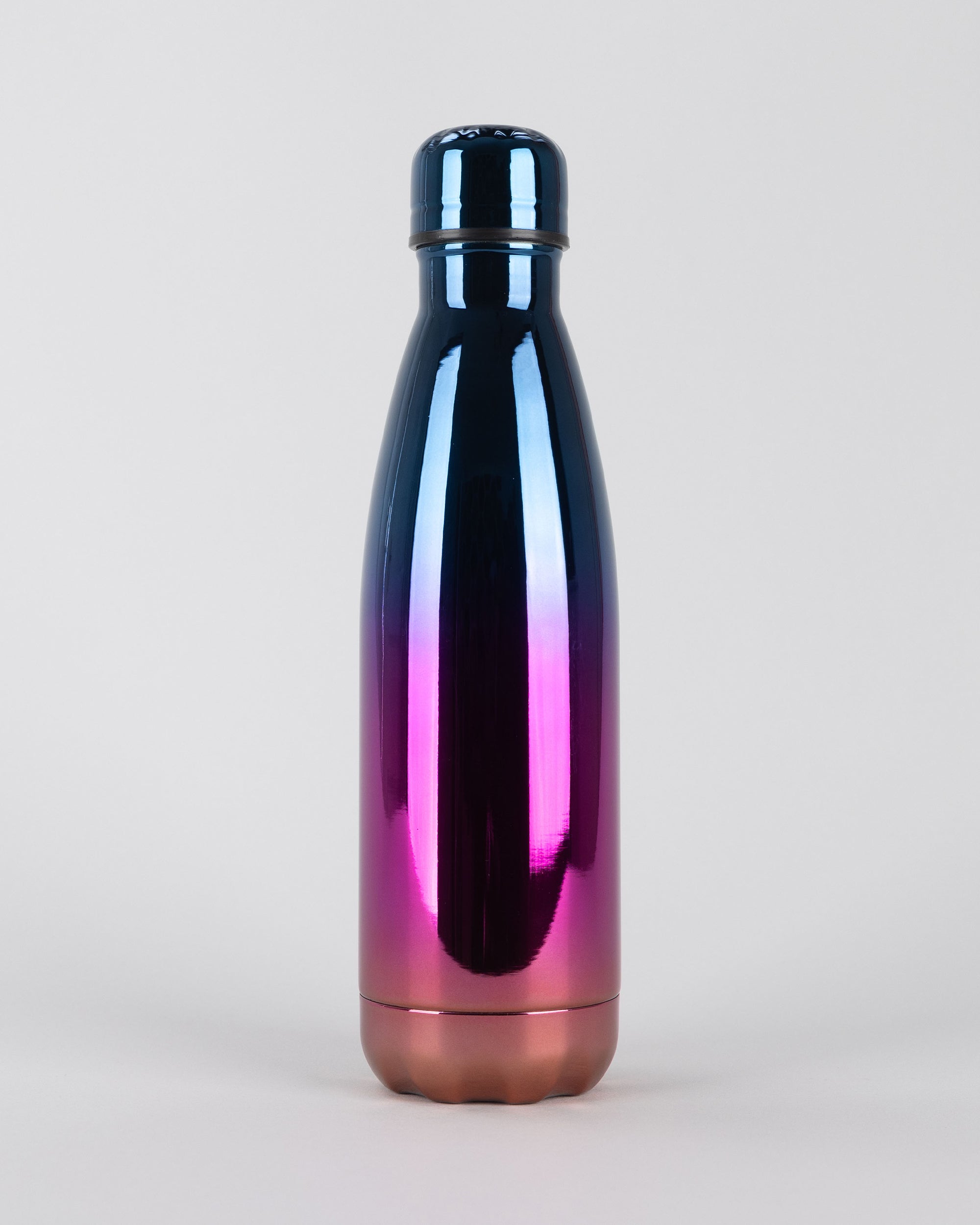 Blue Pink UV Painted Personalised Stainless Steel Water Bottle - 500ml | Double-Walled Insulated Flask | Keeps Drinks Hot or Cold for Hours | Willys Bottles