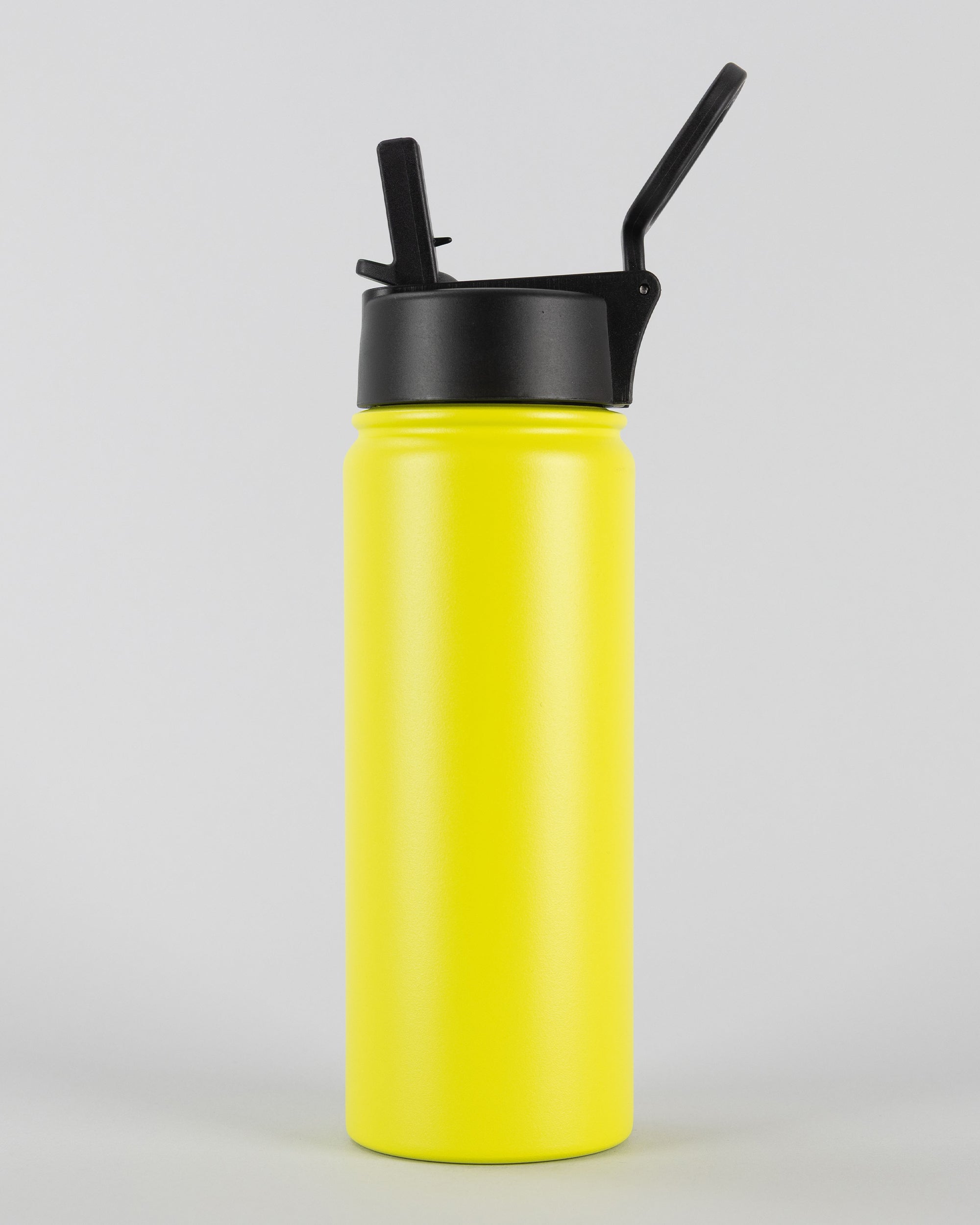 Lime Green Hydra Straw — Personalised Stainless Steel Flip Straw Bottle (18oz / 22oz / 32oz)
