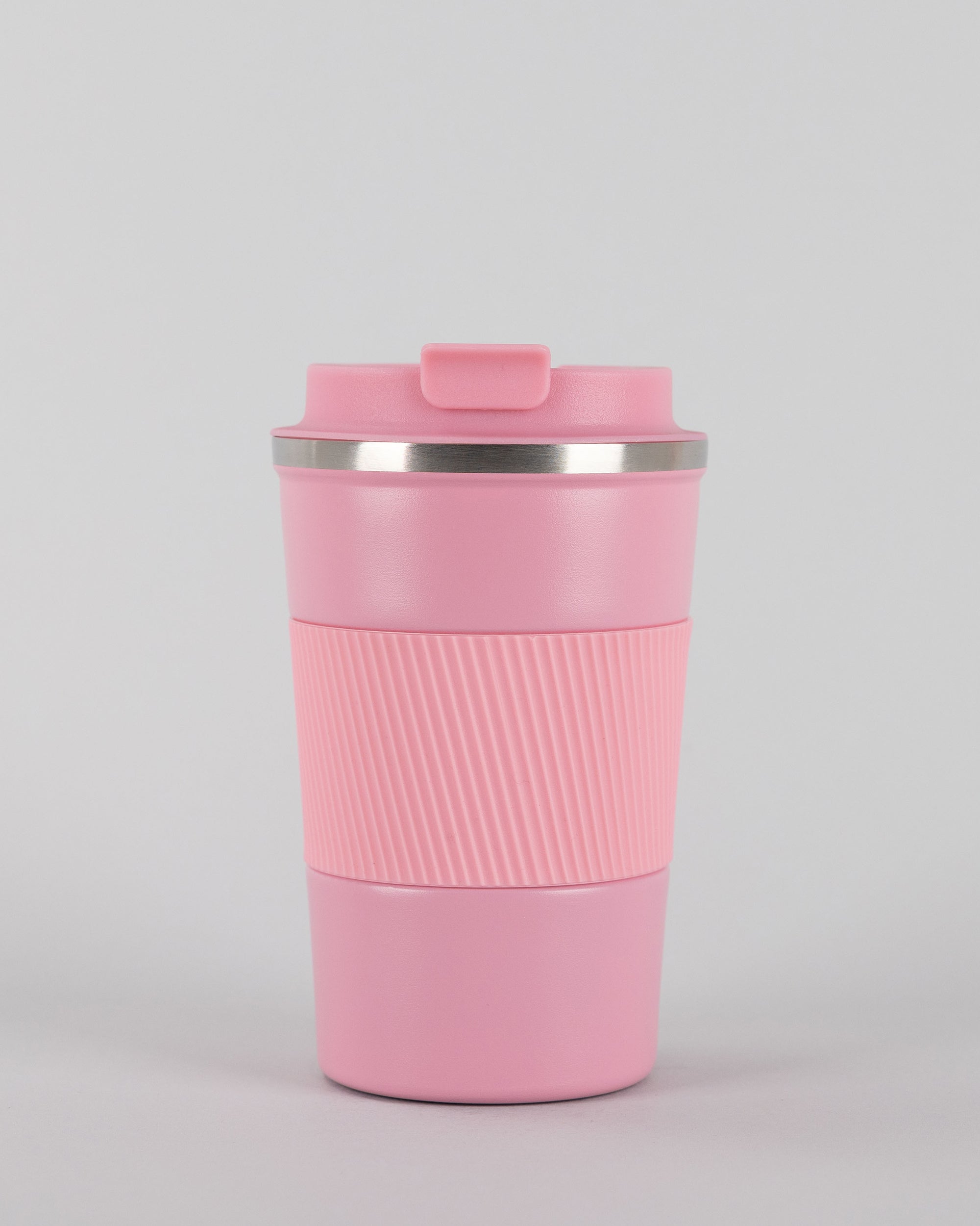 Personalised Stainless Steel Coffee Cup – 380ml & 510ml | Double-Walled Travel Mug with Leakproof Lid