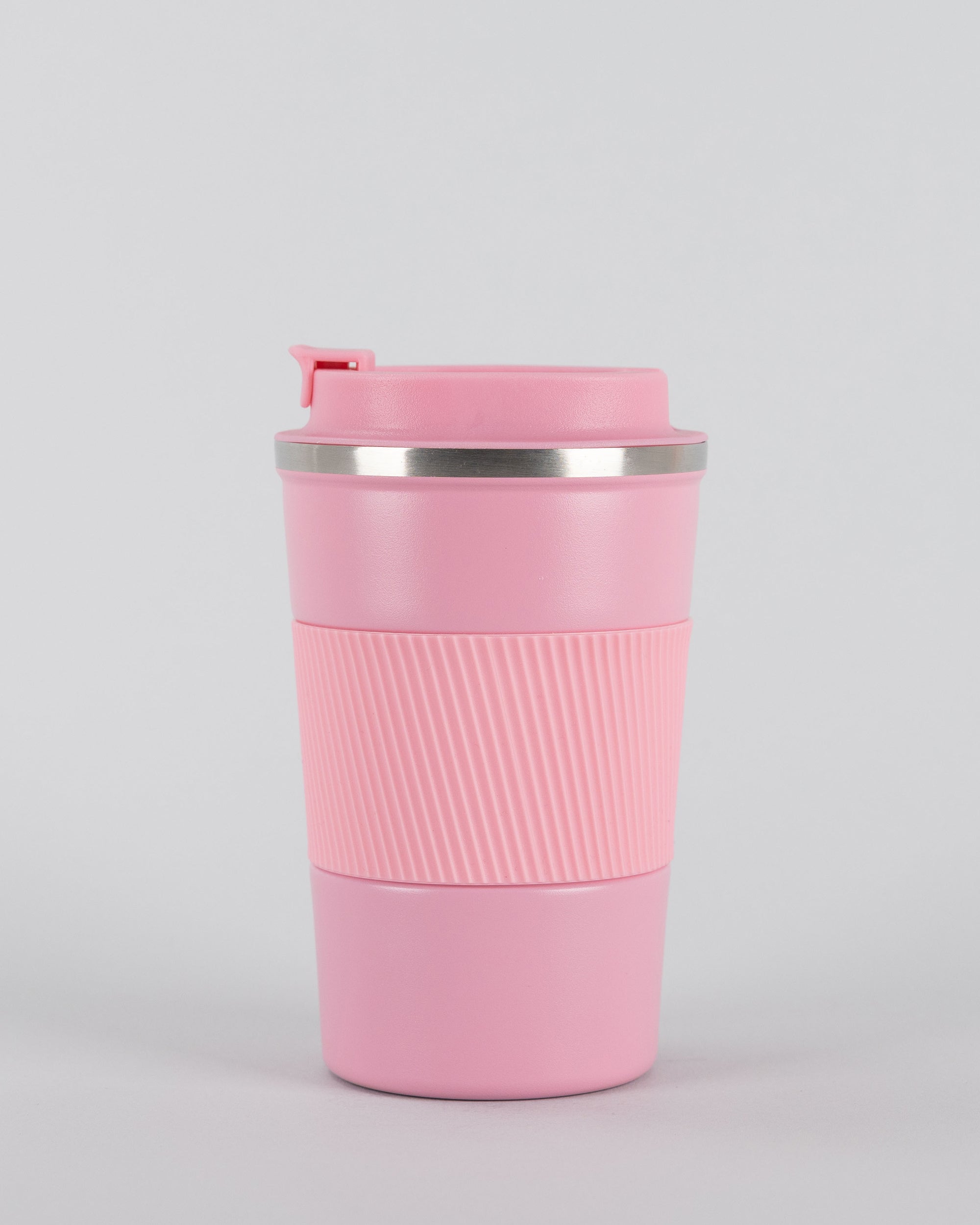 Personalised Stainless Steel Coffee Cup – 380ml & 510ml | Double-Walled Travel Mug with Leakproof Lid