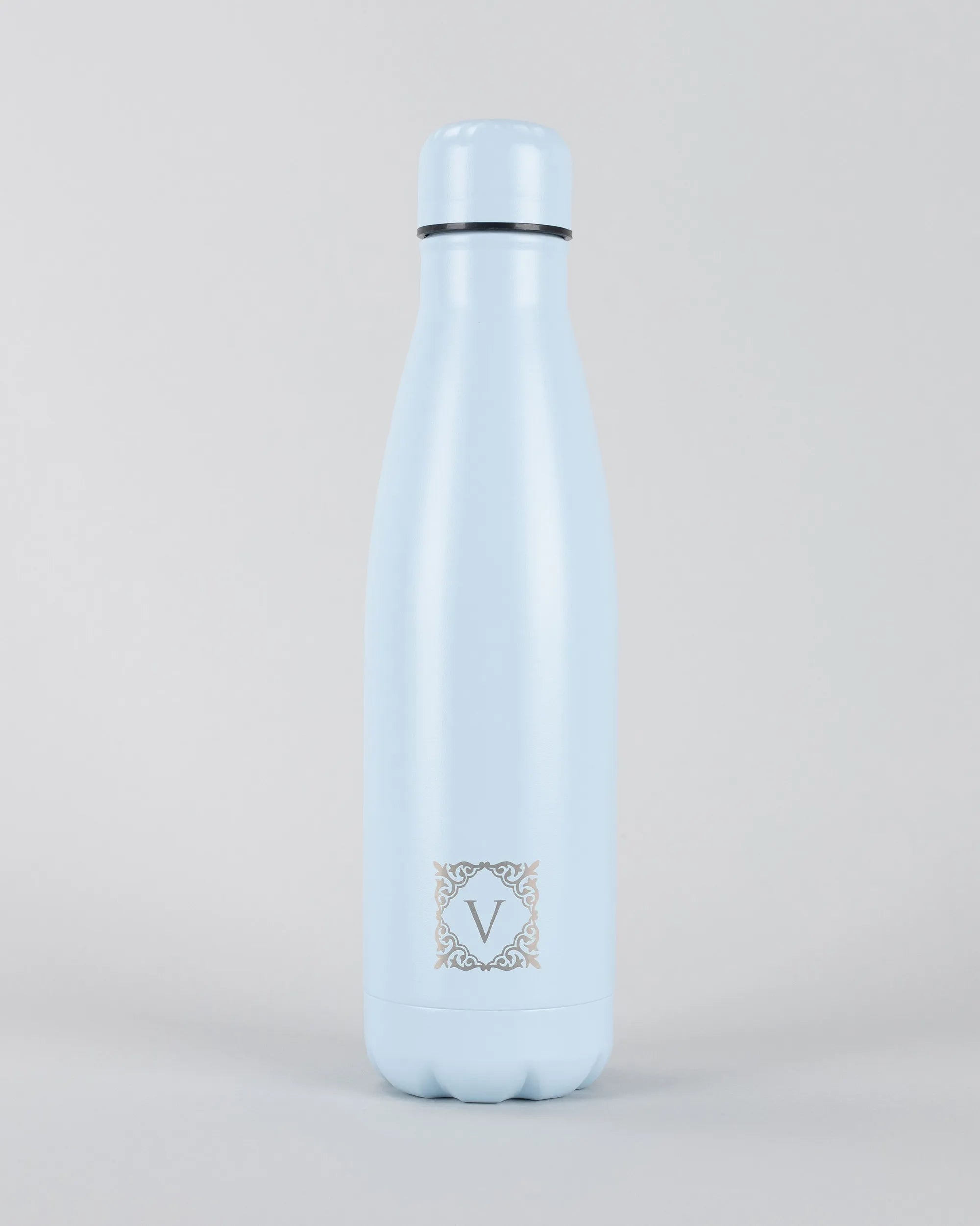 Sky Blue Personalised Stainless Steel Water Bottle – 500ml | Versai