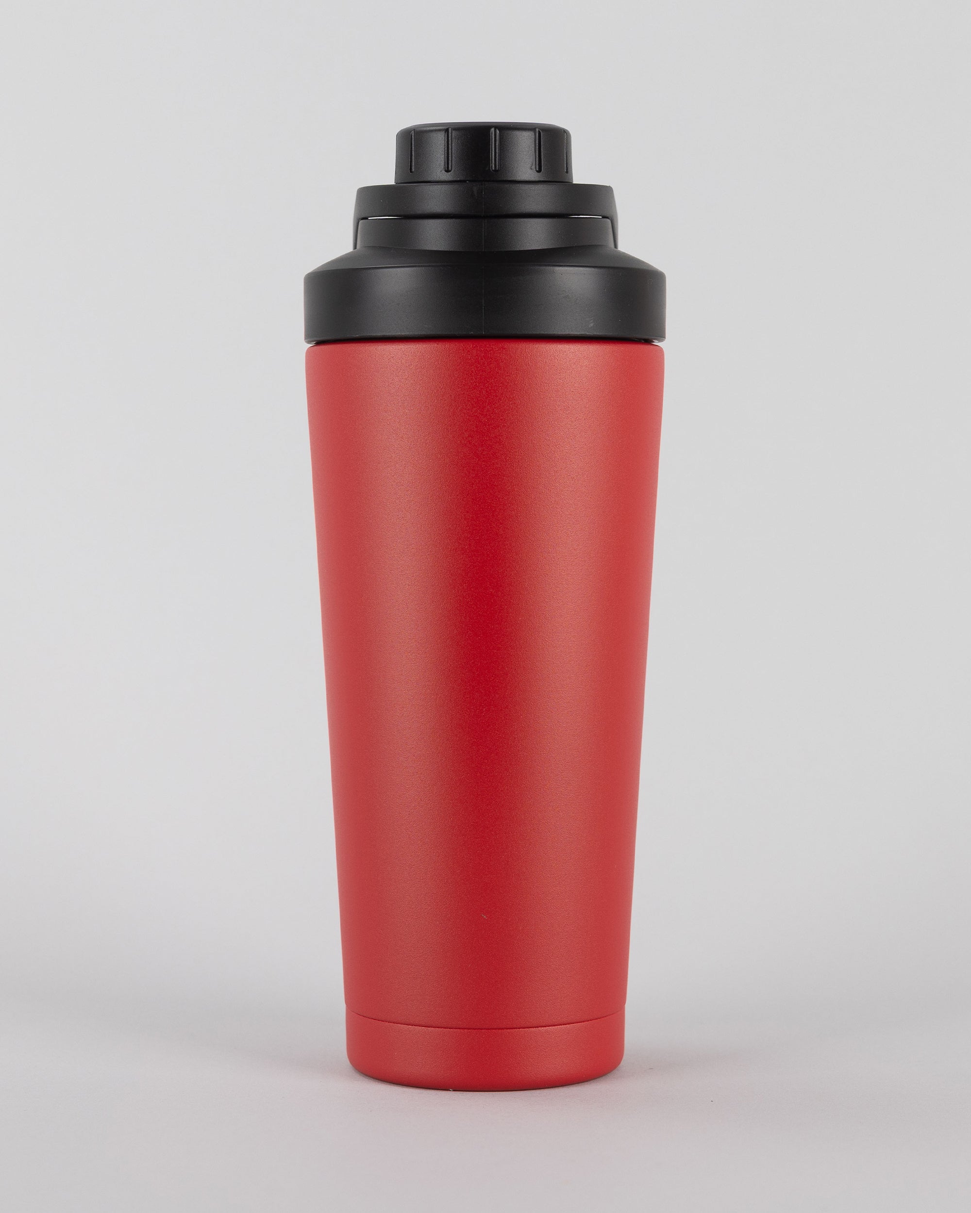 Red Personalised Stainless Steel Protein Shaker Bottle (750ml)