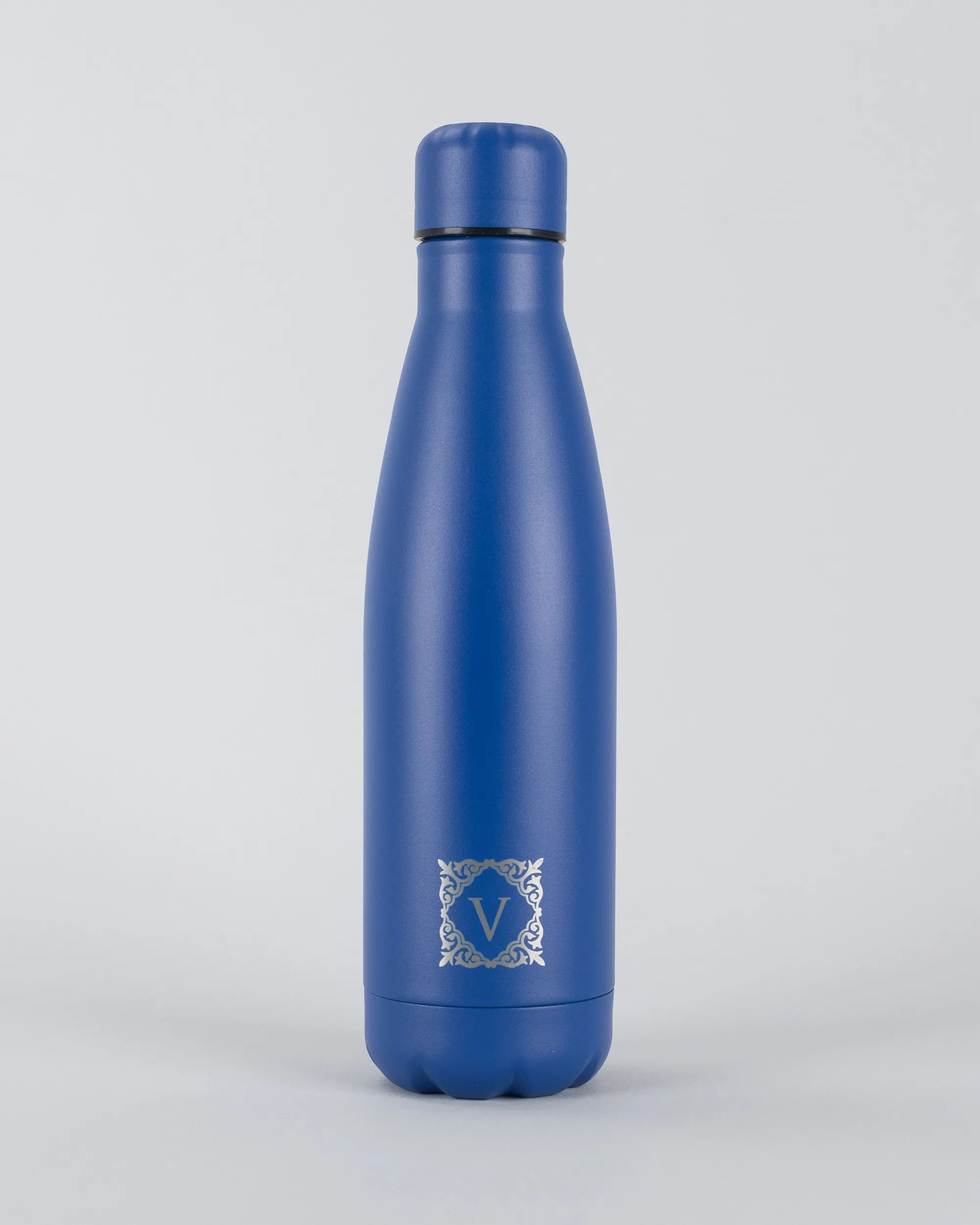 Navy Blue Personalised Stainless Steel Water Bottle – 500ml | Versai