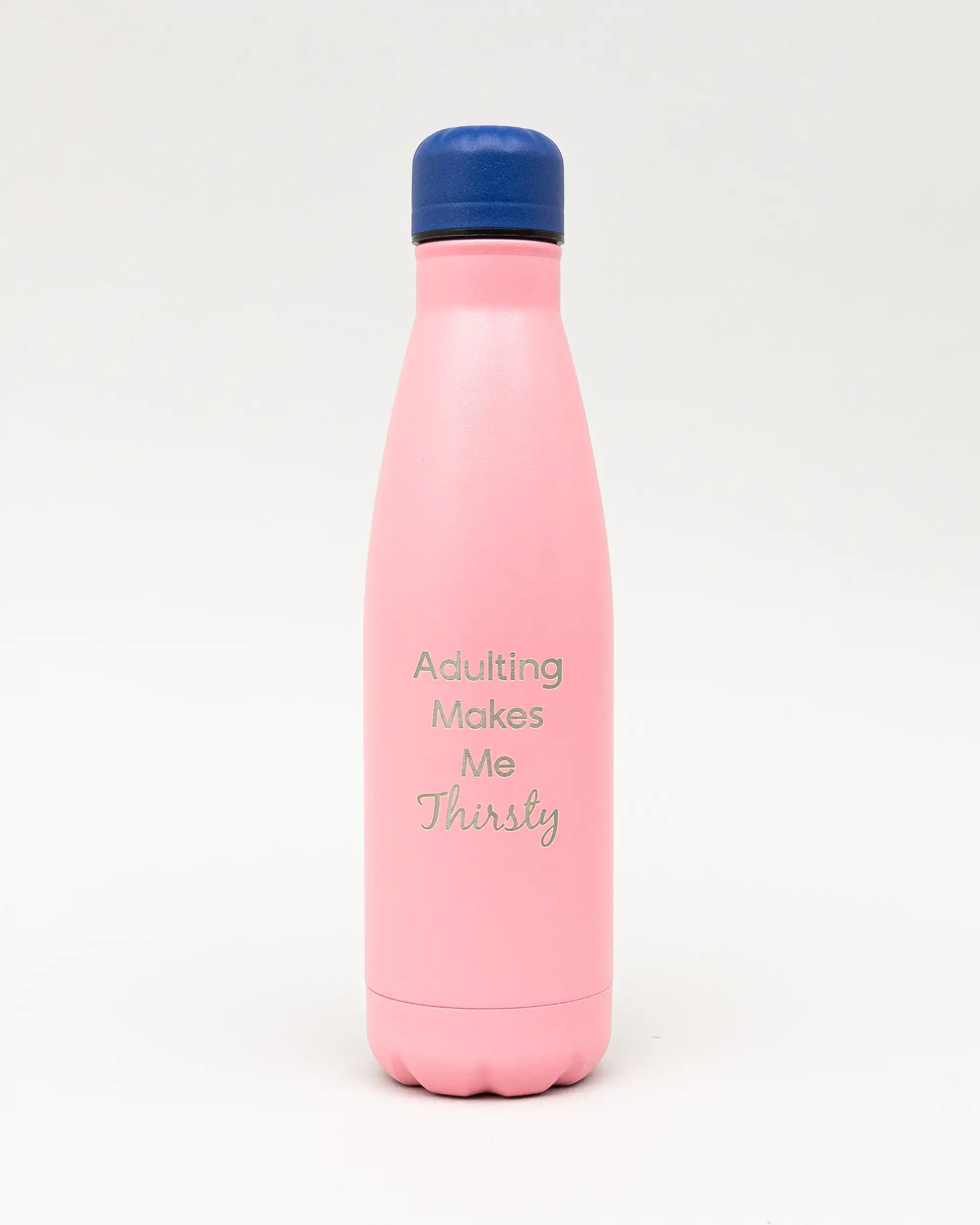 Pink Personalised Stainless Steel Water Bottle – 500ml | Versai