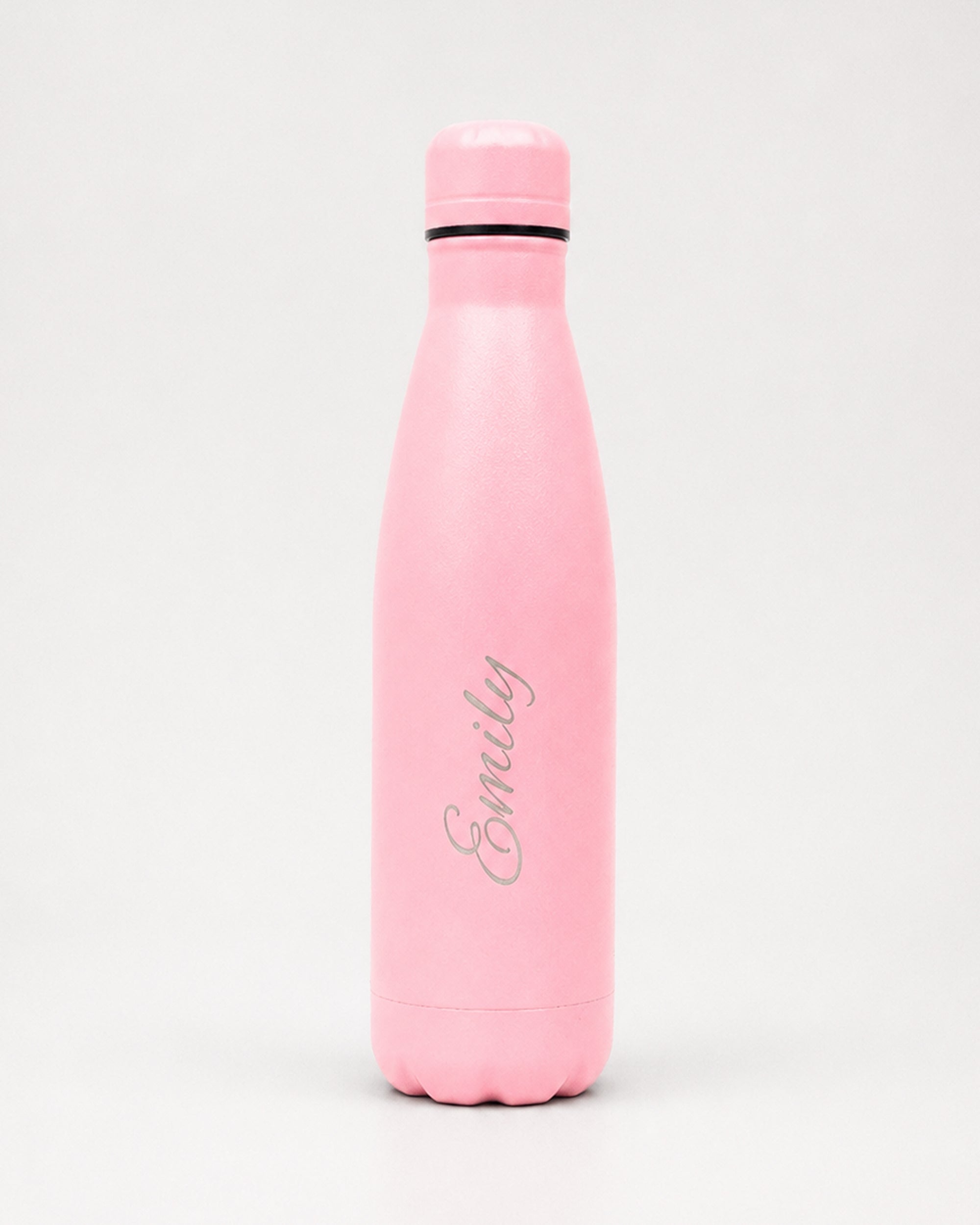 Pink Personalised Stainless Steel Water Bottle – 500ml | Versai