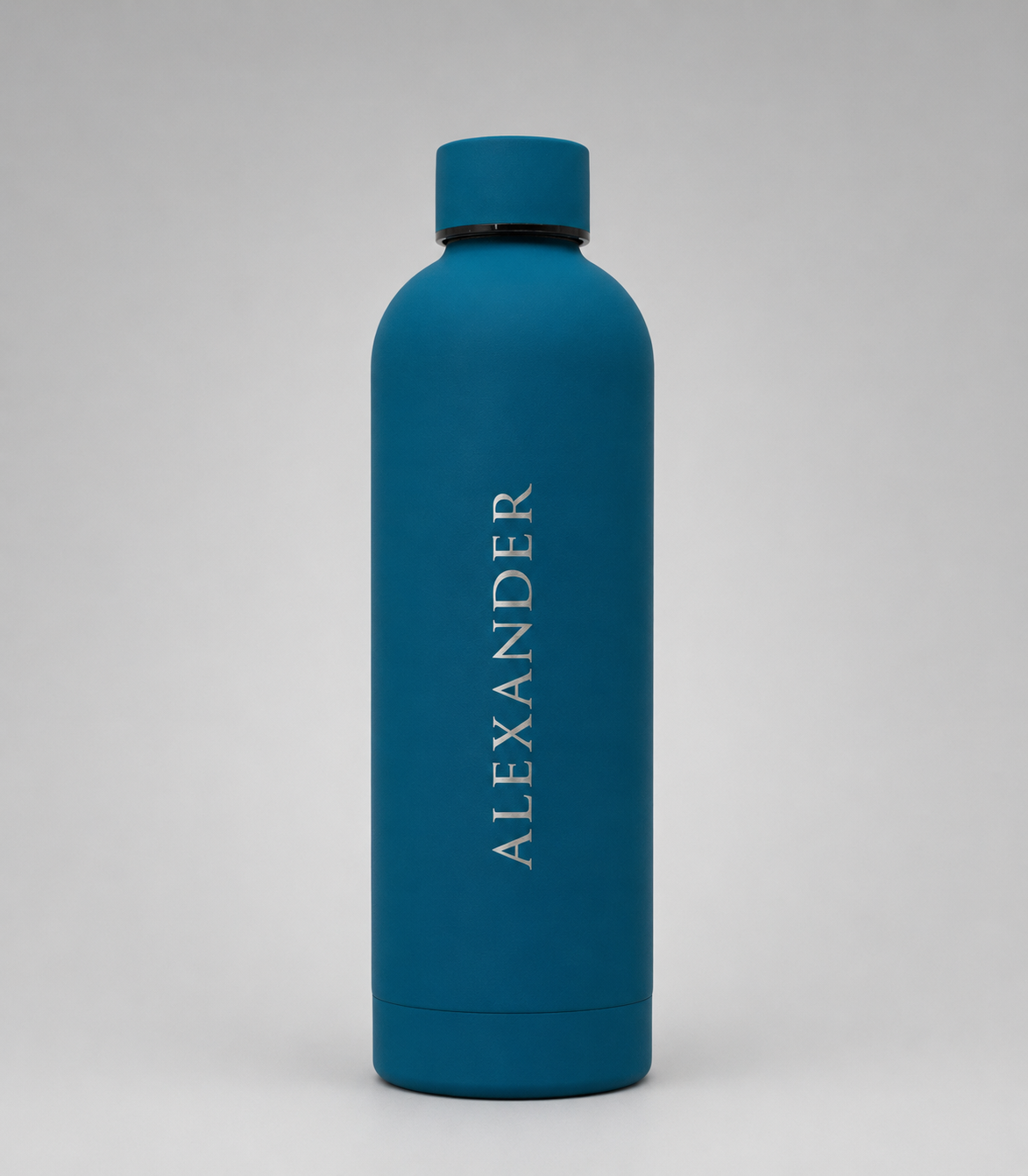 Personalised Stainless Steel EasyPour Water Bottle - 500ml & 750ml - Blue