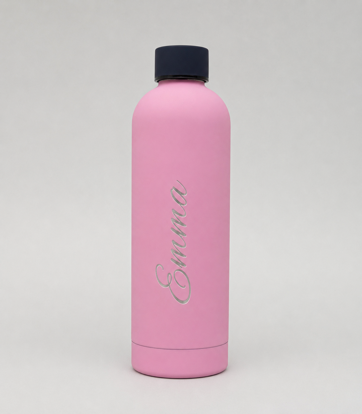 Personalised Stainless Steel EasyPour Water Bottle - 500ml & 750ml - Pink